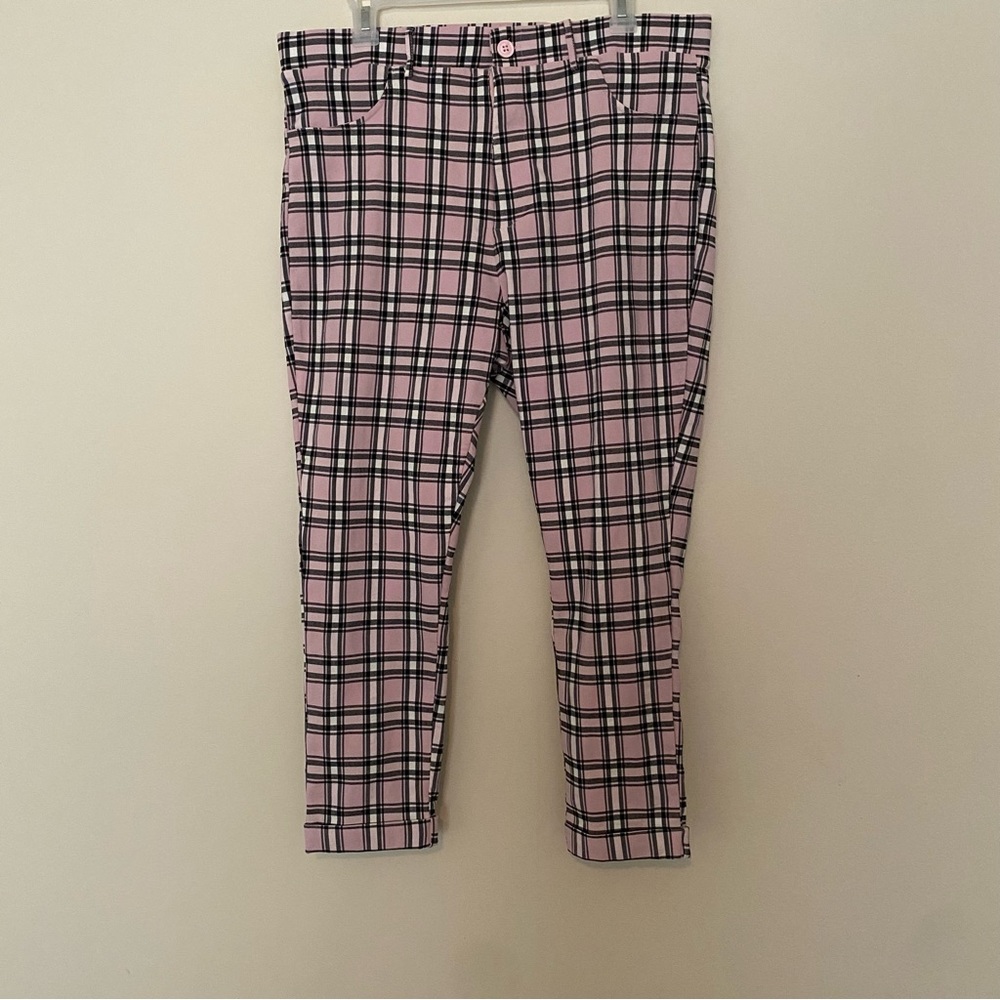 Rue 21 Plus Size Plaid Stretch Capris Size 2x